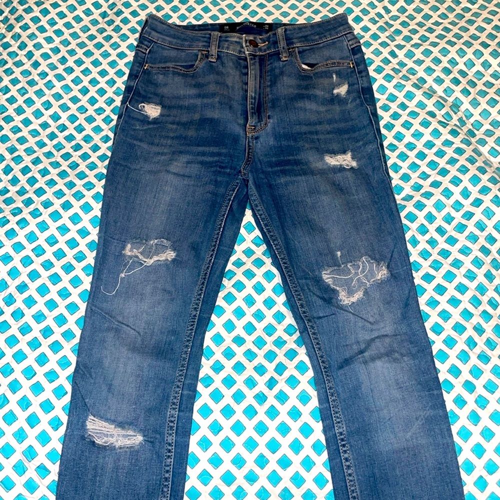 High waisted, Hollister jeans